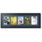 ArtToFrames Collage Photo Picture Frame with 5 - 5x7 inch Openings, Framed in Black with Over 62 Mat Color Options and Plexi Glass (CSM-3926-152)